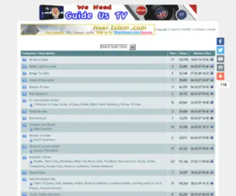 Hearislam.com(HearIslam Audio Library) Screenshot