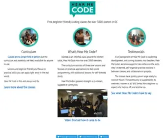 Hearmecode.com(Hear me Code) Screenshot