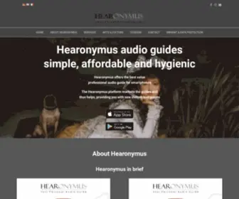 Hearonymus.com(Hearonymus) Screenshot