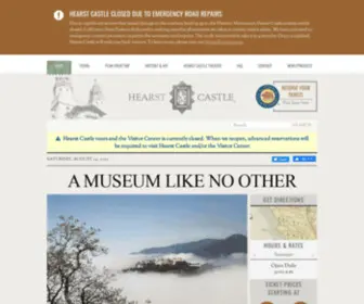 Hearstcastle.com(Hearst Castle) Screenshot