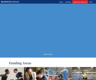 Hearstfdn.org(Hearst Foundations) Screenshot