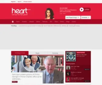 Heart.co.uk Screenshot