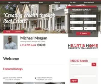 Heartandhomeohio.com(Heart & Home Property Management) Screenshot