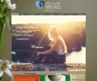 Heartandmindministries.com(Bible teaching for women by Marci Julin) Screenshot