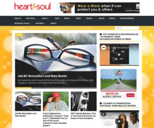 Heartandsoulmagazine.com(Heart & Soul) Screenshot