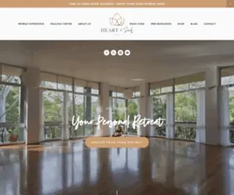 Heartandsoulretreats.com.au(Heart & Soul Yoga Retreat) Screenshot