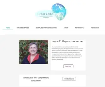 Heartandsoultherapy.com(Transformational Holistic and Spiritual Psychotherapy) Screenshot