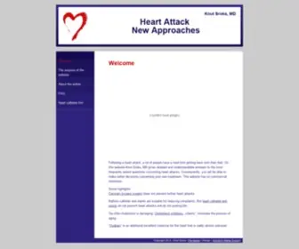 Heartattacknew.com(Heart attack) Screenshot