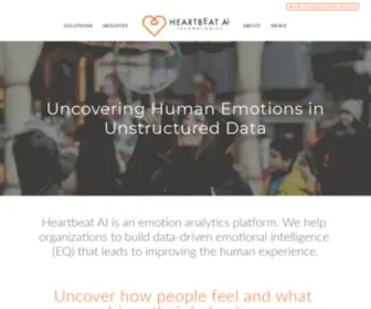 Heartbeatai.com(Heartbeat Ai) Screenshot