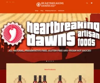 Heartbreakingdawns.com(United Sauces) Screenshot