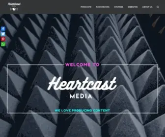 Heartcastmedia.com(Heartcast Media) Screenshot