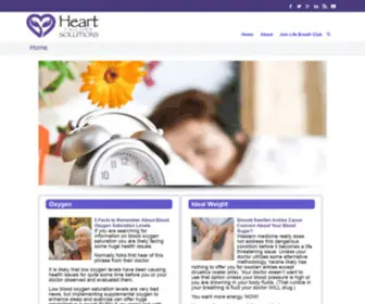 Heartfailuresolutions.com(An epidemic of heart failure) Screenshot