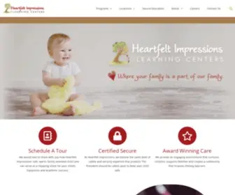 Heartfeltimpressions.net(Heartfelt Impressions Learning Center) Screenshot