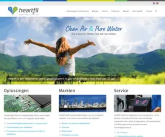 Heartfil.com(Heart for Filtration) Screenshot