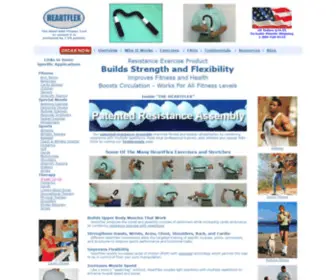 Heartflex.com(Fitness exerciser for hands) Screenshot