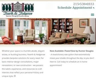 Hearthandhedgerow.com(Hearth and Hedgerow Interior Design) Screenshot