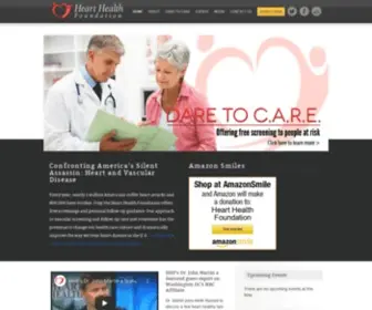 Hearthealthfoundation.org(Heart Health Foundation) Screenshot