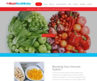 Hearthealthtoday.com(Heart Health) Screenshot