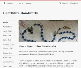 Hearthfirehandworks.net(Hearthfire Handworks) Screenshot