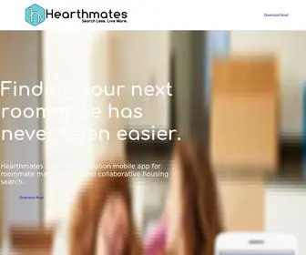 Hearthmates.com(Roommates) Screenshot