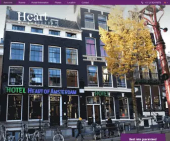 Hearthostel.nl(Heart of Amsterdam) Screenshot