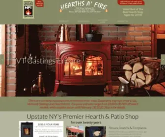 Hearthsafire.com(Upstate New York's premier hearth and patio shop for over twenty years) Screenshot