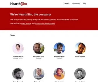 Hearthsim.net(Games tooling and eSports analytics) Screenshot