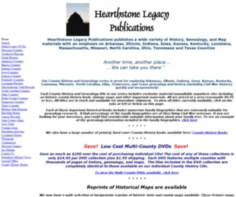 Hearthstonelegacy.com(Genealogy) Screenshot