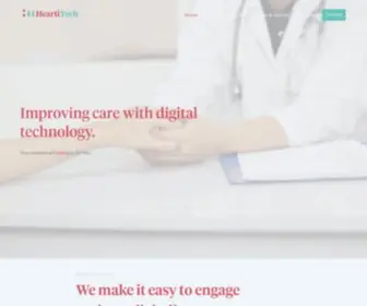Heartitech.com(Digital health) Screenshot