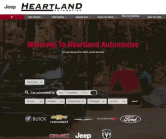 Heartlandautos.com(Heartland Automotive Group) Screenshot