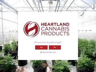 Heartlandcannabisproducts.com(Heartland Cannabis Products) Screenshot