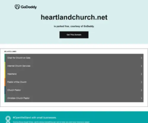 Heartlandchurch.net(Heartland Church) Screenshot