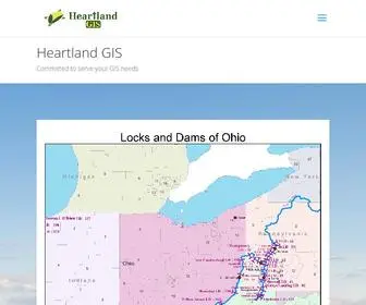 Heartlandgis.com(Heartland GIS) Screenshot