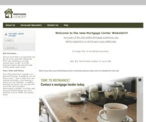 Heartlandmortgagecenter.com(Mortgage Center Https Redirection) Screenshot