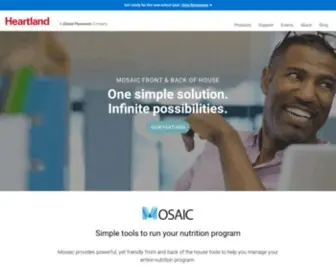 Heartlandmosaic.com(Heartland School Solutions) Screenshot