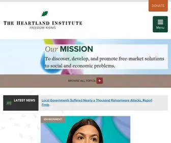 Heartland.org(Heartland Institute) Screenshot