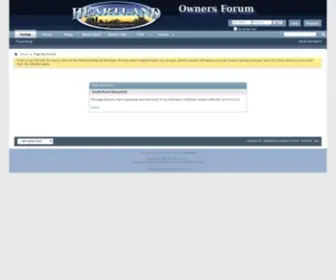 Heartlandowners.org(Heartland Owners Forum) Screenshot