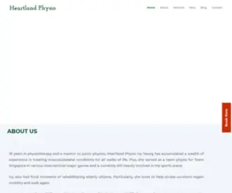 Heartlandphysio.com.sg(Rehab and Recover) Screenshot