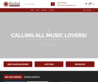 Heartlandrecords.com.au(Heartland Records) Screenshot