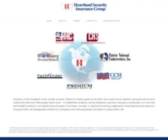 Heartlandsig.com(Heartland Security Insurance Group) Screenshot