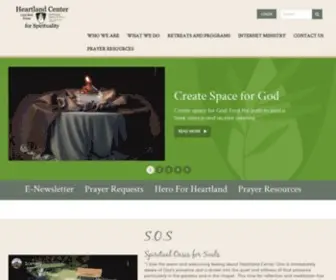 Heartlandspirituality.org(Heartland Center for Spirituality) Screenshot