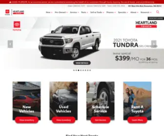 Heartlandtoyota.info(Heartland Toyota) Screenshot