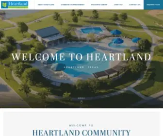 Heartlandtx.net(Heartland Community Association) Screenshot