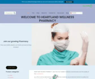 Heartlandwellnesspharmacy.com(Heartland Wellness Pharmacy Buy Adderall Online) Screenshot