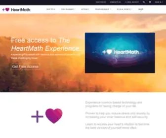 Heartmath.com(Heartmath llc) Screenshot