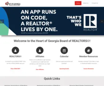 Heartofgeorgia.com(Promoting competence) Screenshot