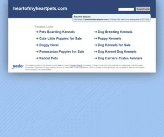 Heartofmyheartpets.com(Heart of My Heart Pets) Screenshot