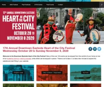 Heartofthecityfestival.com(HomeHeart of the City Festival) Screenshot