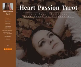 Heartpassiontarot.com(Heart Passion Tarot) Screenshot