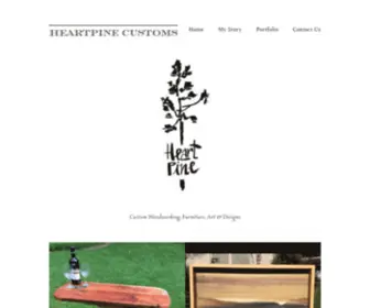 Heartpinecustoms.com(Heartpine Customs) Screenshot